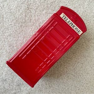Red Telephone Box Piggy Bank